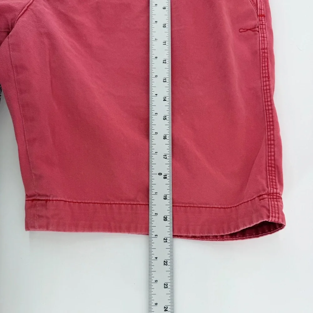 Polo Ralph Lauren Relaxed Fit Chino Shorts 40 Salmon Pink Coral Cotton Preppy